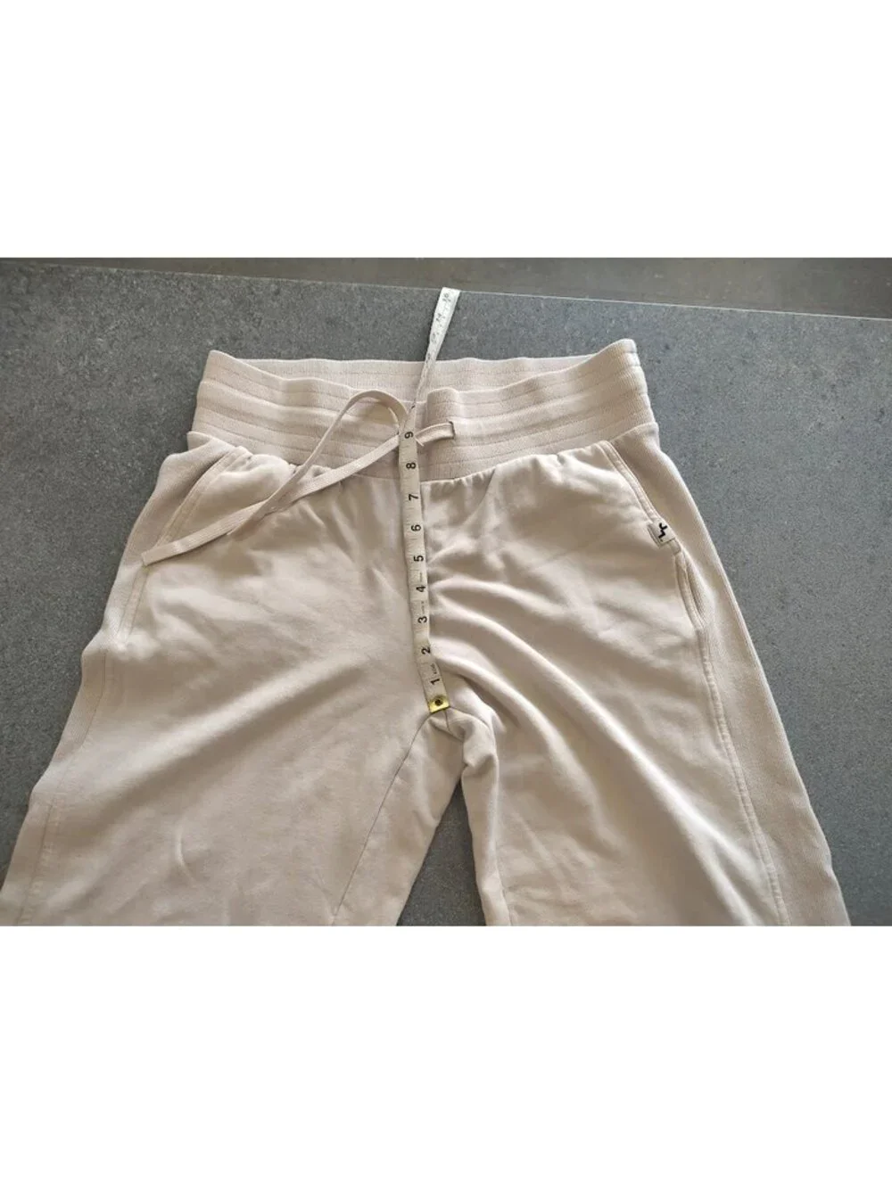 Joy Lab Beige Wide-Leg Sweatpants Size M